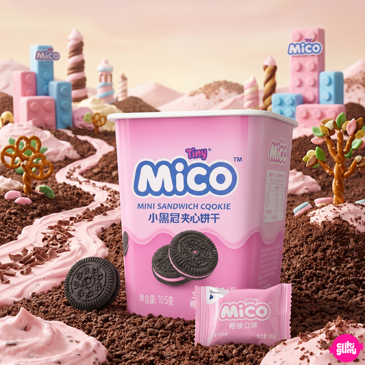 Mico Strawberry Yogurt Mini Cookies 88 g – Epres Joghurtos Mini Keksz