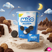 Mico Creamy Vanilla Mousse Mini Cookies 88 g – Vaníliás Mousse Mini Keksz