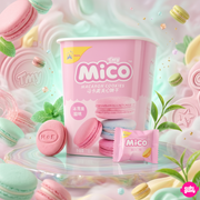 Mico Strawberry Yogurt Macaron Cookies 88g