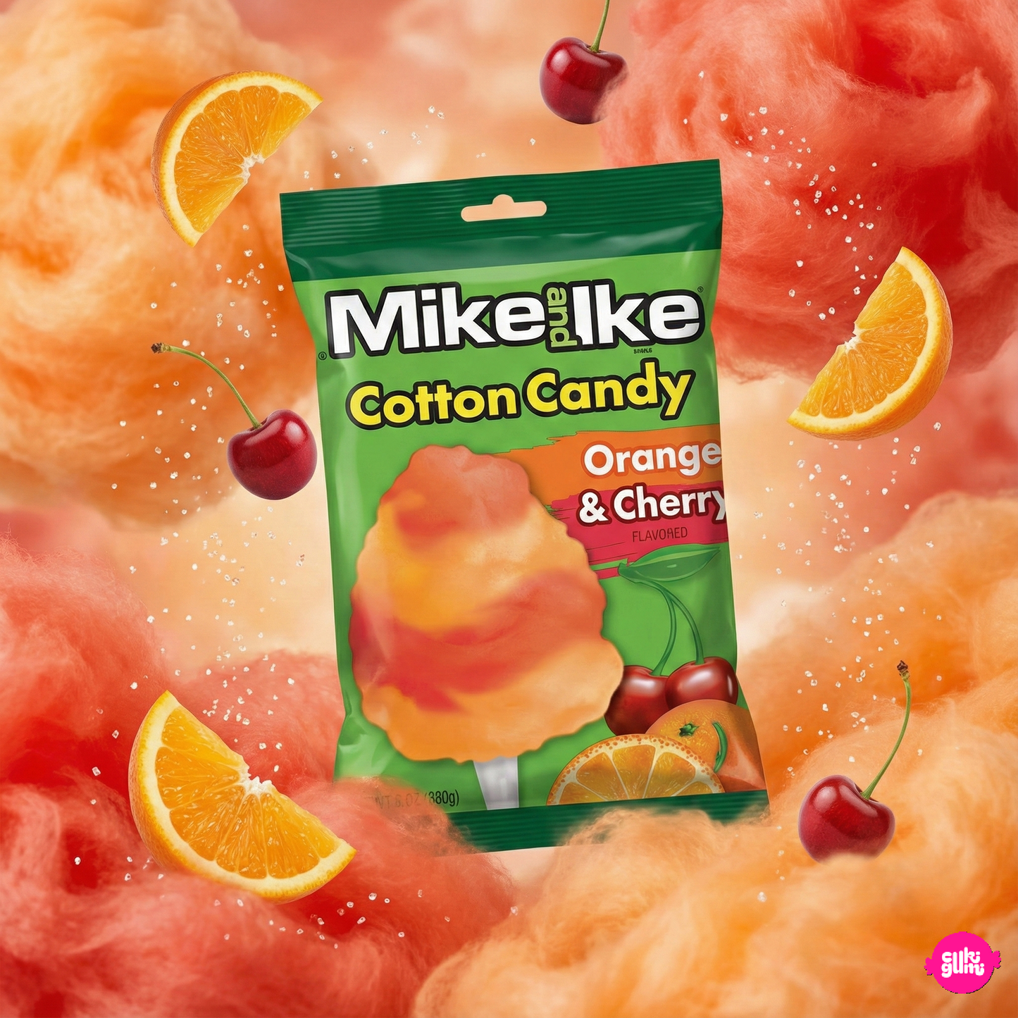 Mike and Ike Gyümölcsös Vattacukor 85g