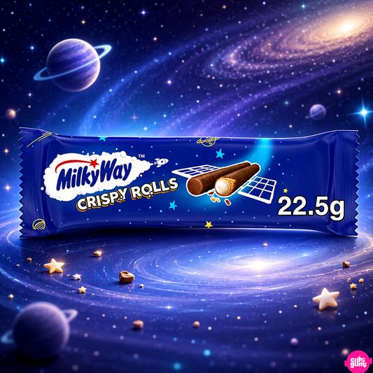 Milky Way Crispy Rolls 22 g – Ropogós Ostyarudak Tejcsokoladéval