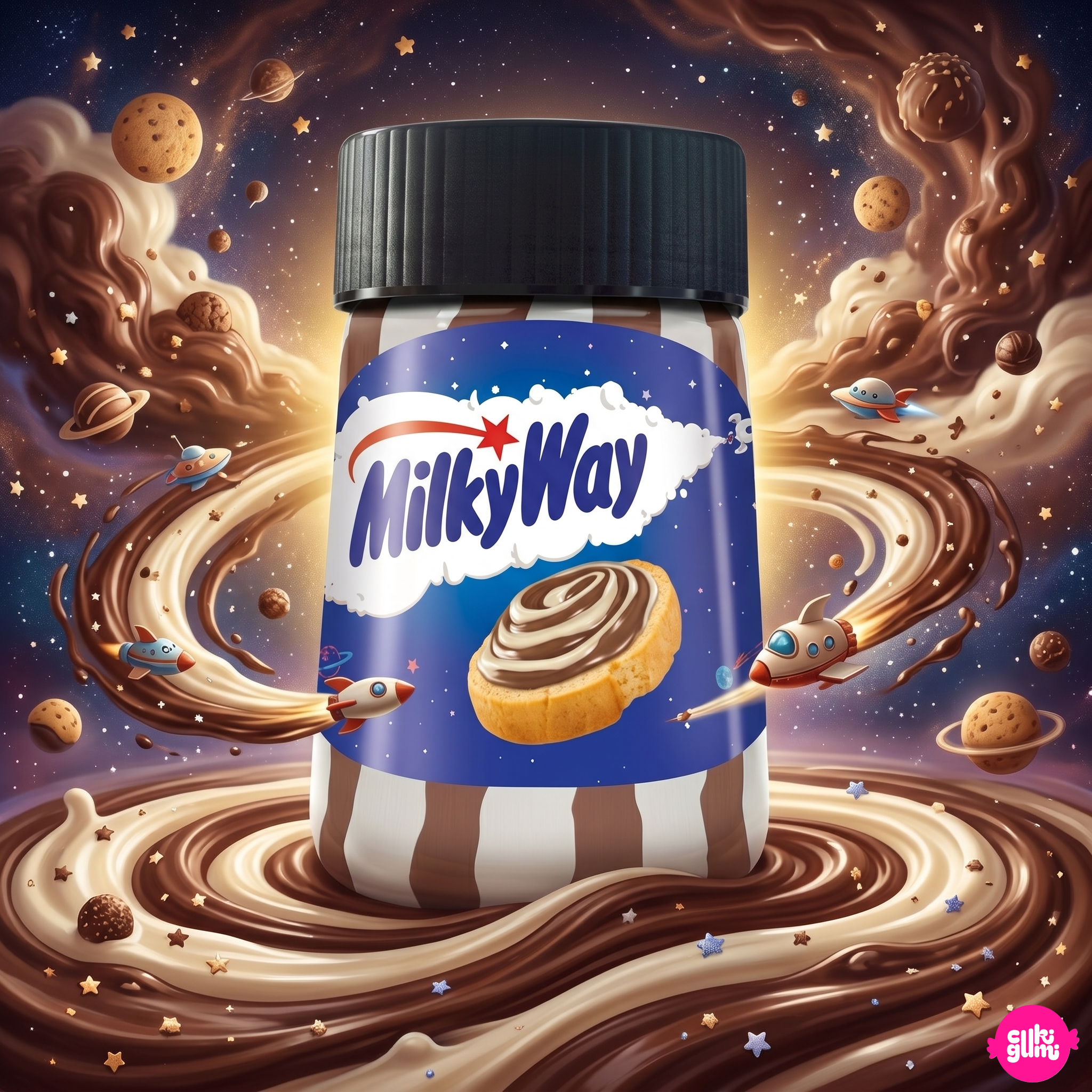 Milky Way kenhető csokikrém 350g