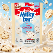 Milkybar Buttons Crispy Cookie 86g – White Chocolate Buttons with Crispy Cookie Pieces