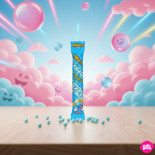 Millions Bubblegum Tube – Rágós cukorka rágógumi ízben 55g