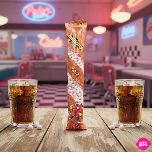 Millions Cola Tube – Kólás rágócukorka 55g