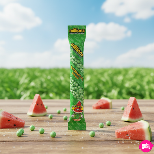 Millions Watermelon – Görögdinnyés rágócukorka 55g