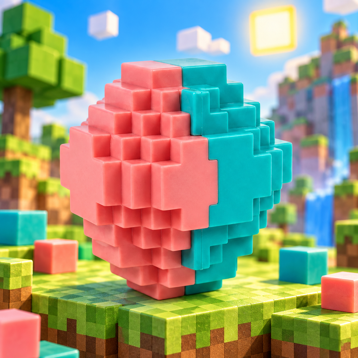 Minecraft Mini Mode Meglepetés Tojás Mini Figura 35g