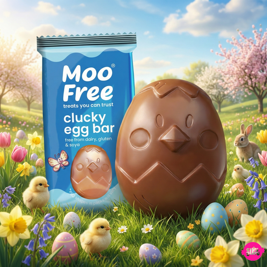 Moo Free Clucky Egg Vegán Csokoládé Tojás Szelet 15 g