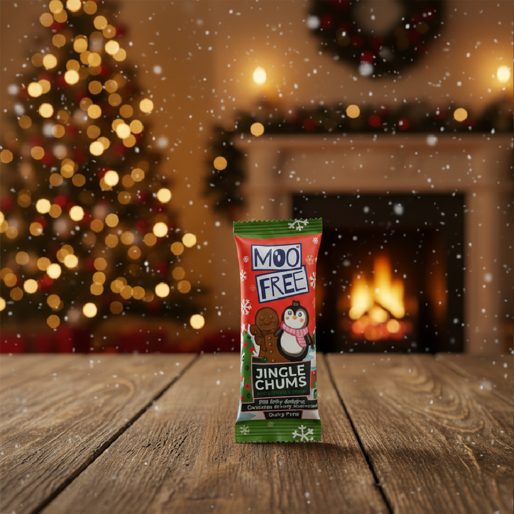 Moo Free tejmentes Jingle chums csokoládészelet vegán