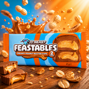 Feastables földimogyorovajjal töltött tejcsokoladé 2 db, 40 g – MrBeast Creamy Peanut Butter Cups