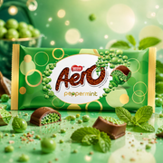 Nestlé Aero Peppermint Buborékos Mentás Tejcsokoládé 295 g