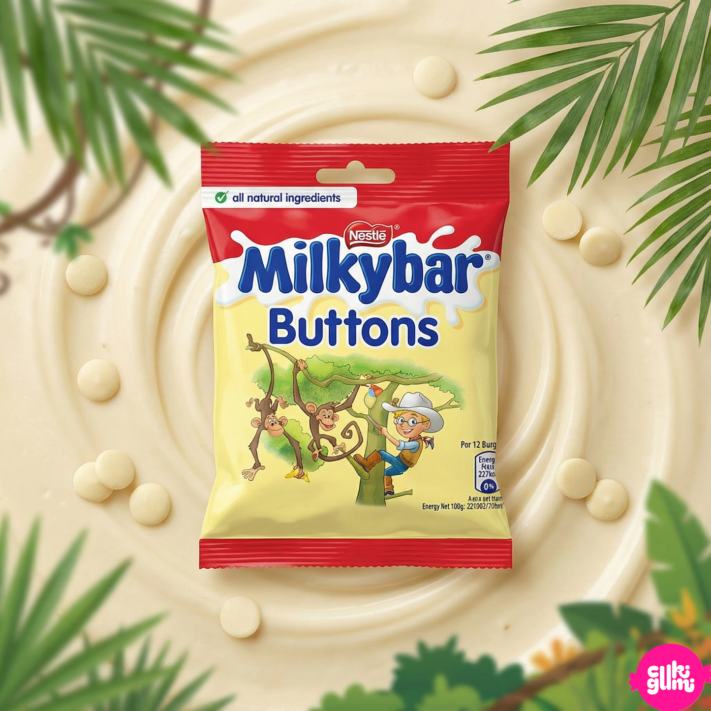 Nestlé Milkybar Buttons – Fehércsokoládé gombok 30 g