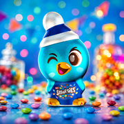 Nestlé Smarties Penguin Tejcsokoladé Figura Mini Smarties Drazsékkal 94 g