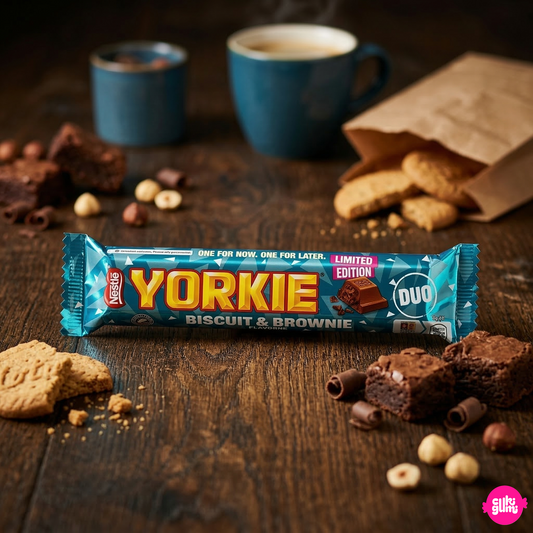 Nestlé Yorkie Duo Biscuit_Brownie csokoládészelet