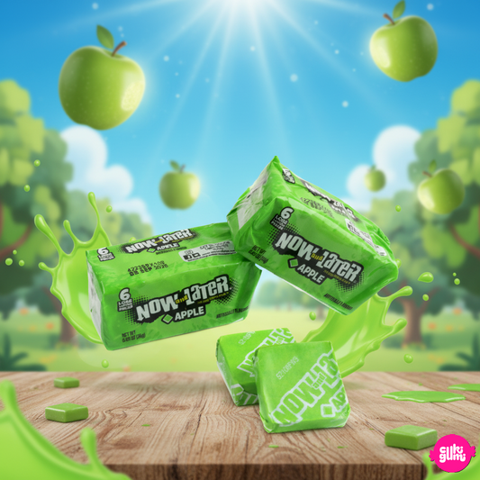 Now & Later – Zöldalma Rágókocka (vegán) 26g