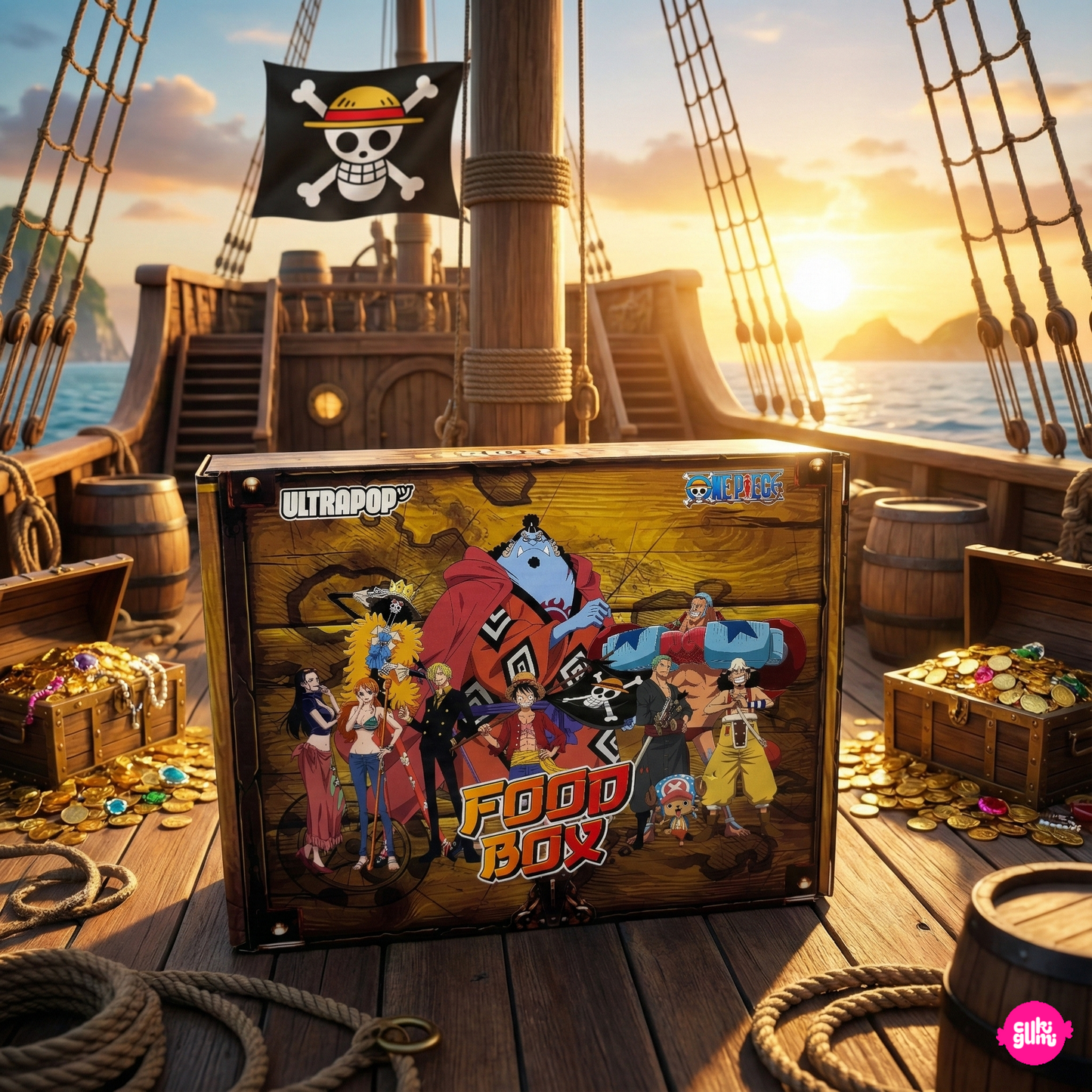 One Piece Food Box Válogatás 235g