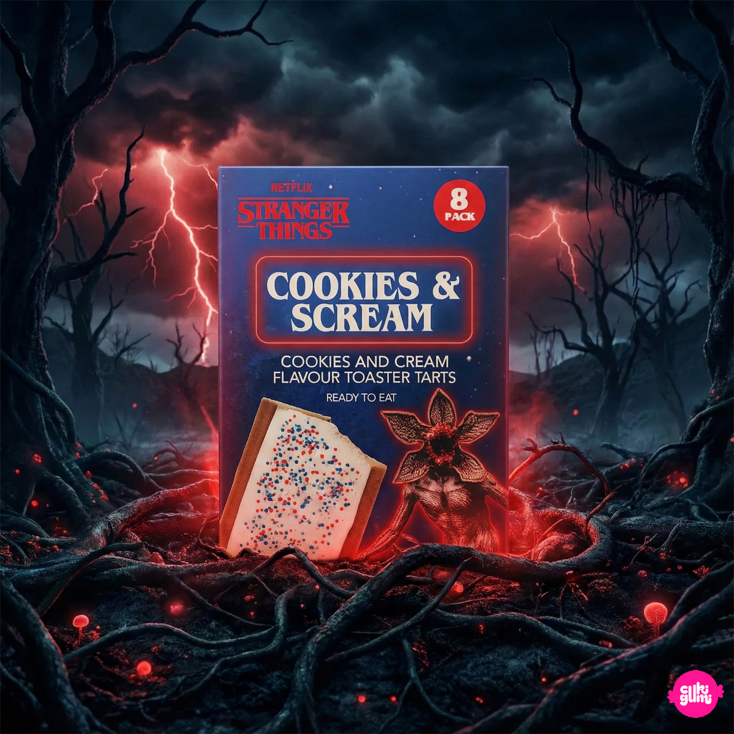 Stranger Things – Toaster Tarts – Cookies & Cream 280g
