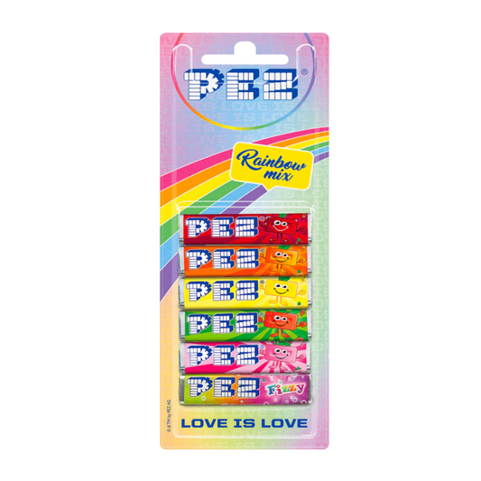 PEZ Szivárvány Mix Csomag 68g