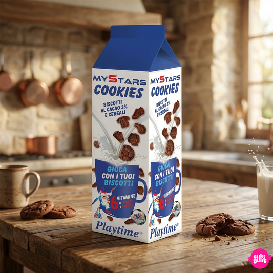 Playtime Csillag Alakú Kakaós Keksz 275 g
