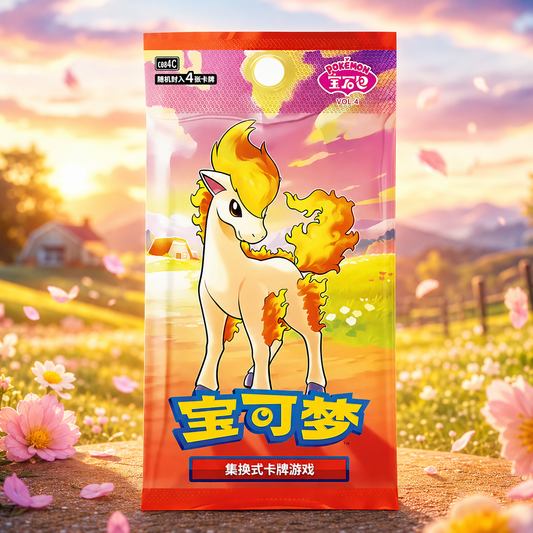 Pokémon Scarlet & Violet Gem Pack Vol. 4 – Egyszerűsített Kínai Booster Csomag (S-Chinese)