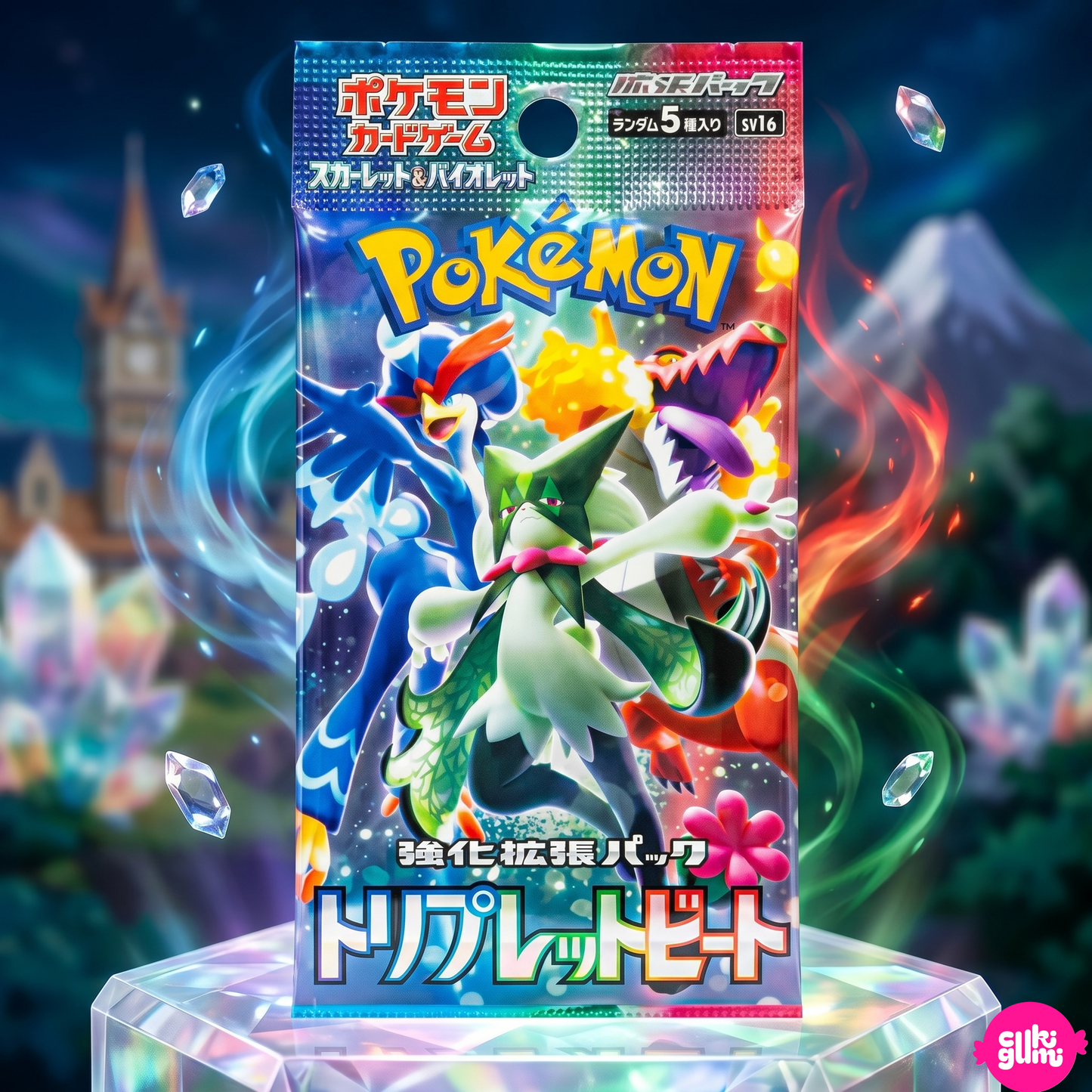 Pokémon Korean Triplet Beat Booster Pack – 5 kártyás koreai Pokémon csomag