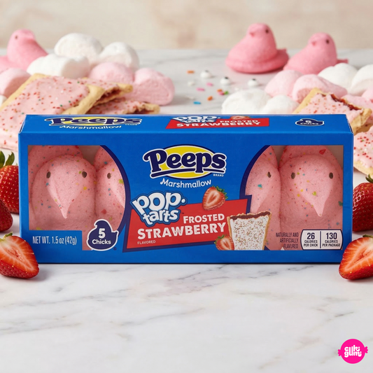 Peeps Epres Pop-Tarts ízű pillecukor csibék 5 db 42 g