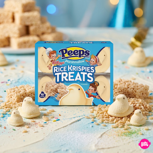 Peeps Rizspehely desszert ízű pillecukor csibék 10 db 85 g