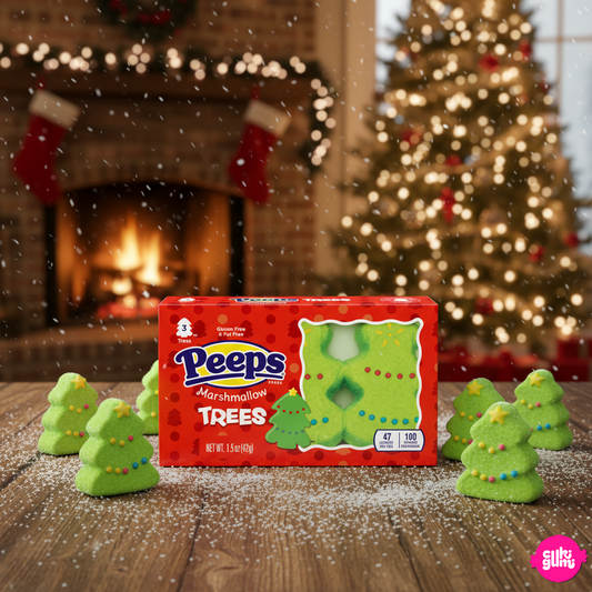 Peeps Marshmallow Christmas Trees – Karácsonyi fenyőfa pillecukor 43g