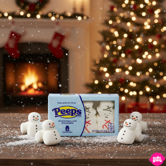 Peeps Marshmallow Snowmen – Karácsonyi hóember pillecukor 42g