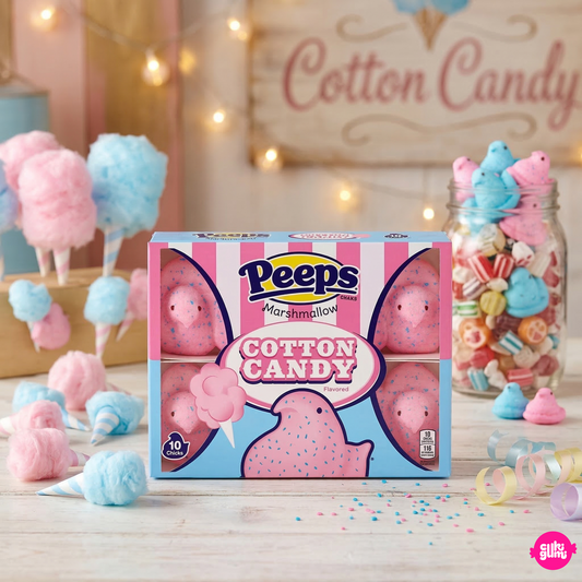 Peeps Vattacukor ízű pillecukor csibék 10 db 85 g