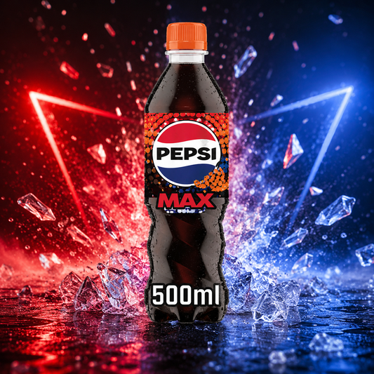 Pepsi Max Tropical 500ml – Trópusi Gyümölcsös Cukormentes Szénsavas Üdítőital