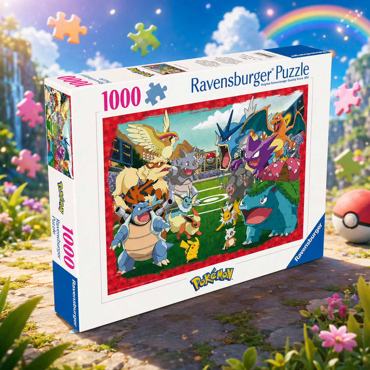 Ravensburger Pokémon arénacsata puzzle 1000 db – Ravensburger Pokémon Showdown 1000 Piece Jigsaw Puzzle