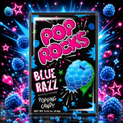 Pop Rocks Blue Razz 10g – Kék Málna Ízű Pattogó Cukorka