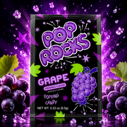 Pop Rocks Grape 10g – Szőlő Ízű Pattogó Cukorka
