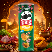 Pringles Masala 156 g – Masala Fűszerezésű Burgonyachips