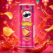 Pringles Sweet Chili Sauce 156g – Édes Chilis Burgonyachips