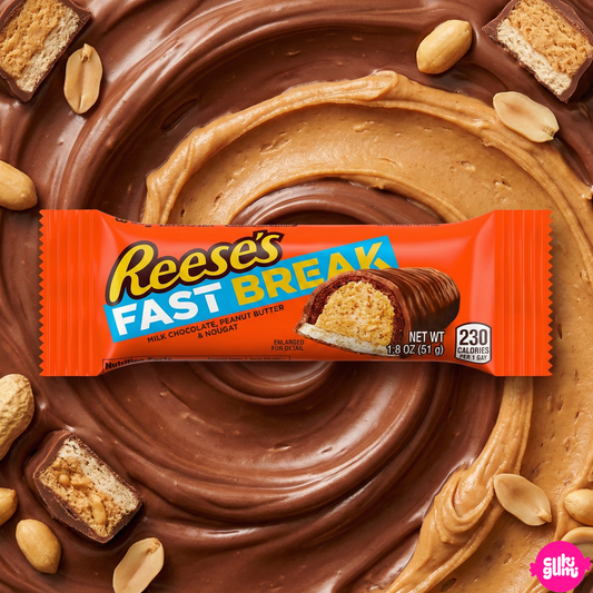 Reese's Fast Break Mogyoróvajas–Nugátos Szelet 51 g