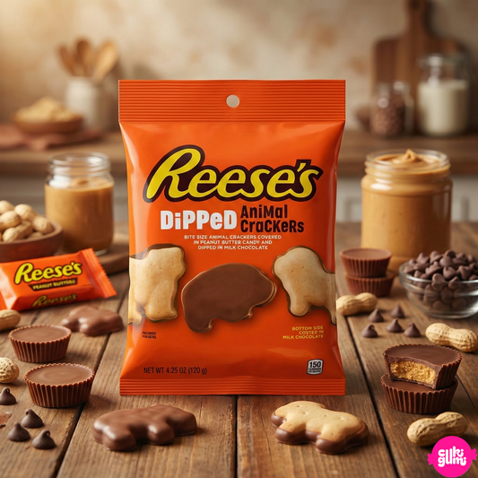 Reese's Csokis–Mogyoróvajas Állatkeksz 120 g