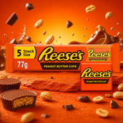 Reese's Peanut Butter Cups Snack Size 5 Pack 77 g – Mogyoróvajas Tejcsokoládé