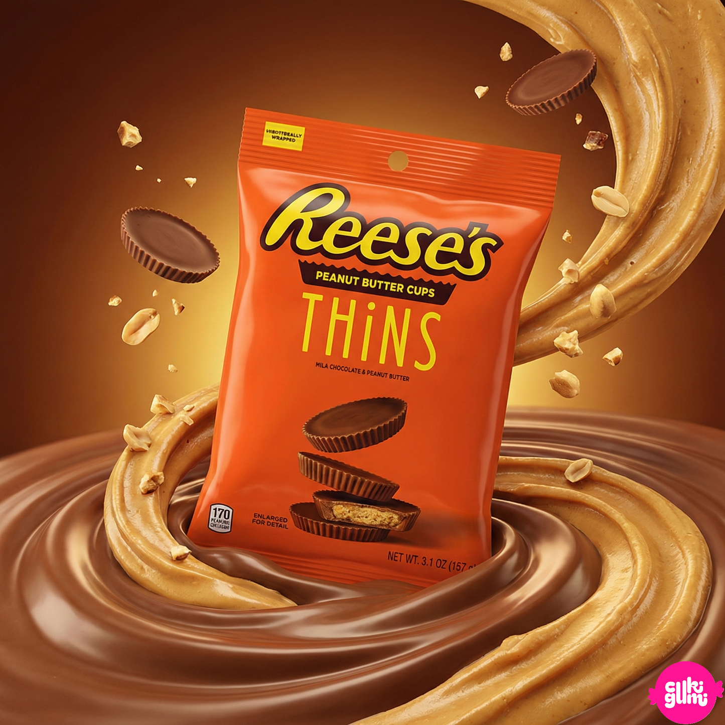 Reese's Vékony Mogyoróvajas Csészék 88 g 2026.05.31