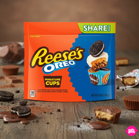 Reese’s Peanut Butter Miniature Cups With Oreo – Mini Mogyoróvajas Oreo Csokipohár Mix 255g