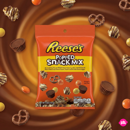 Reese’s Popped Snack Mix – Mogyoróvajas Csokis Mix 113g