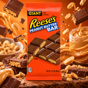 Reese's Giant Milk Chocolate Peanut Butter Bar 209 g - Tejcsokoládé földimogyóróvajas töltelékkel 209 g
