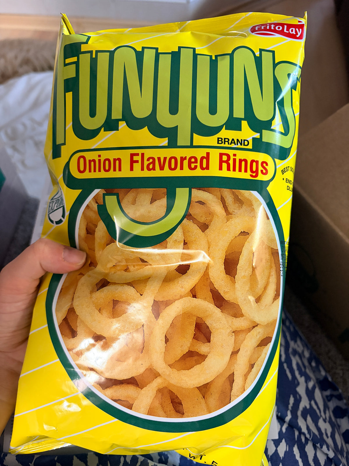 Retro hagyma karikák chips