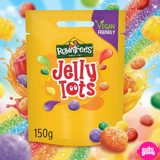 Rowntree's Jelly Tots Gyümölcsízű Zselécukorka 150g