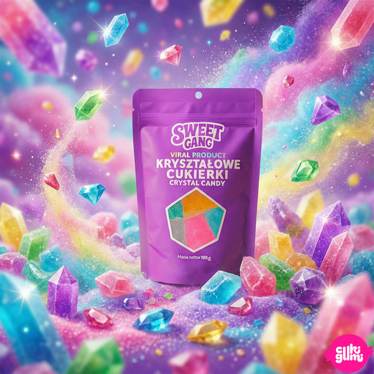 Kohakutou ehető kristály gumicukor