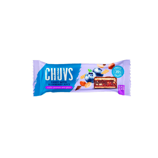 Saleks Chuvs - Nápolyi szelet Áfonyával és Földimogyoróval 30g