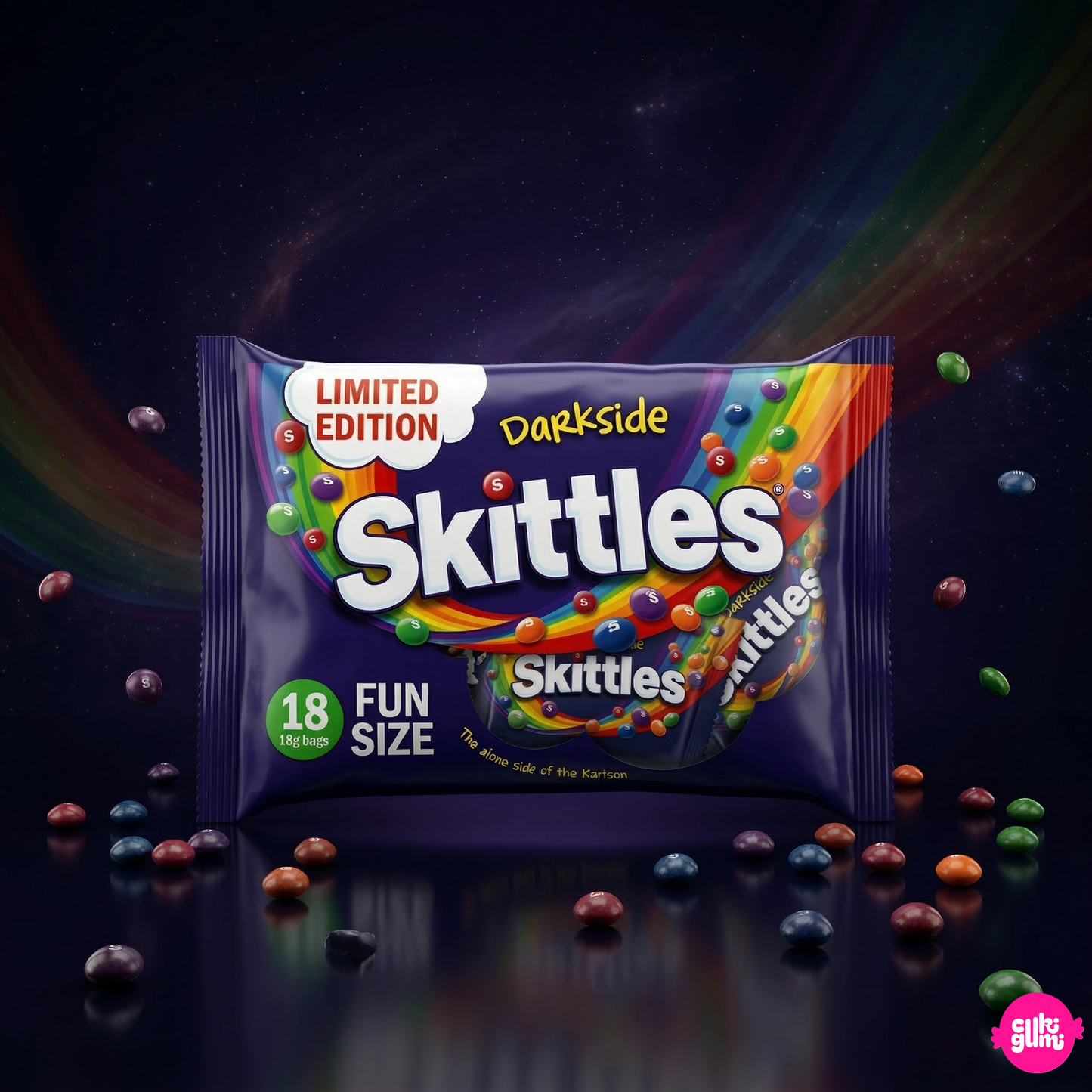Skittles Gyümölcsízű Rágós Drazsé Válogatás 324 g