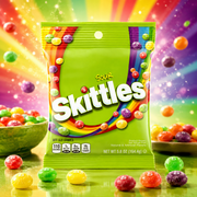 Skittles Sour 162g – Savanyú Gyümölcsízű Drazsé