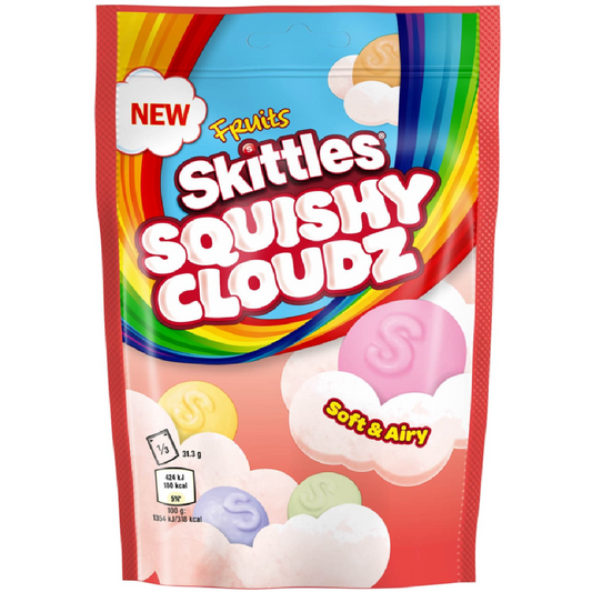 Skittles Squishy Cloudz Gyümölcsfelhők 94g